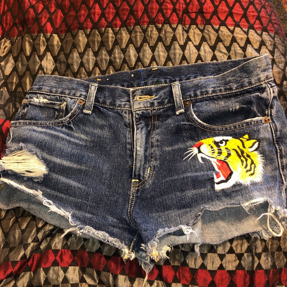 Boyfriend cut Ralph Lauren shorts